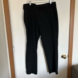 J.m Haggar36x30 men’s black dress pants slim fit